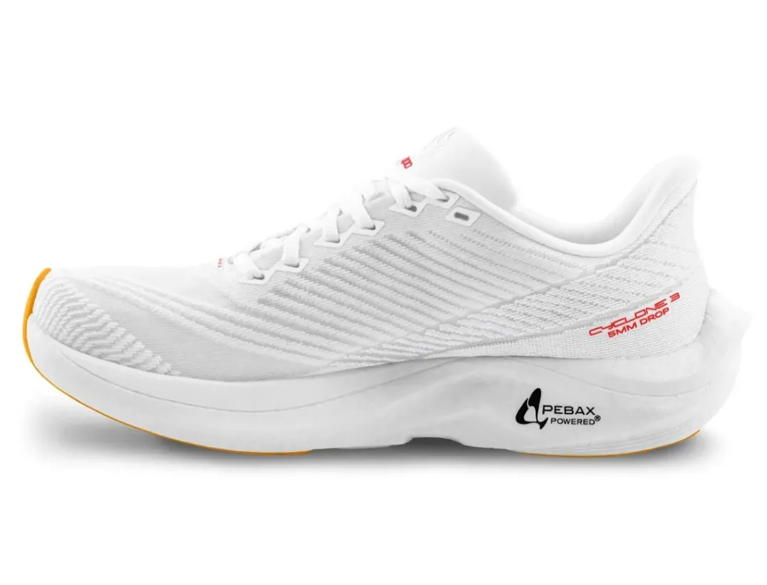 Topo Athletic Cyclone 3 M White / Sunset