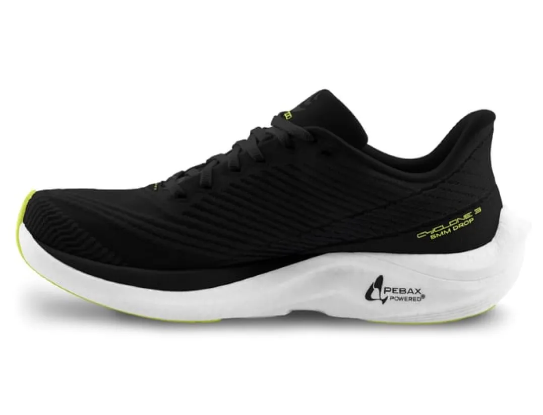 Topo Athletic M Cyclone 3 Black/lime