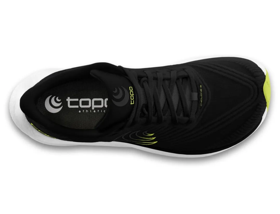 Topo Athletic M Cyclone 3 Black/lime