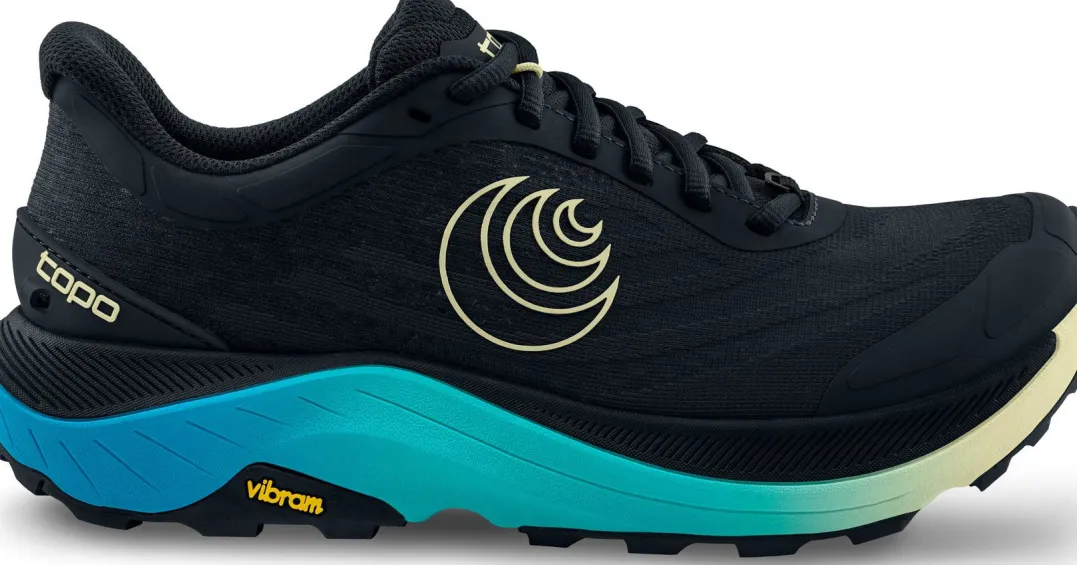 Topo Athletic Women's Ultraventure 4 Black/lime