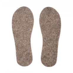 Tova Wool Soles Precut Eco Natural Brown