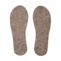 Tova Wool Soles Precut Eco Natural Brown