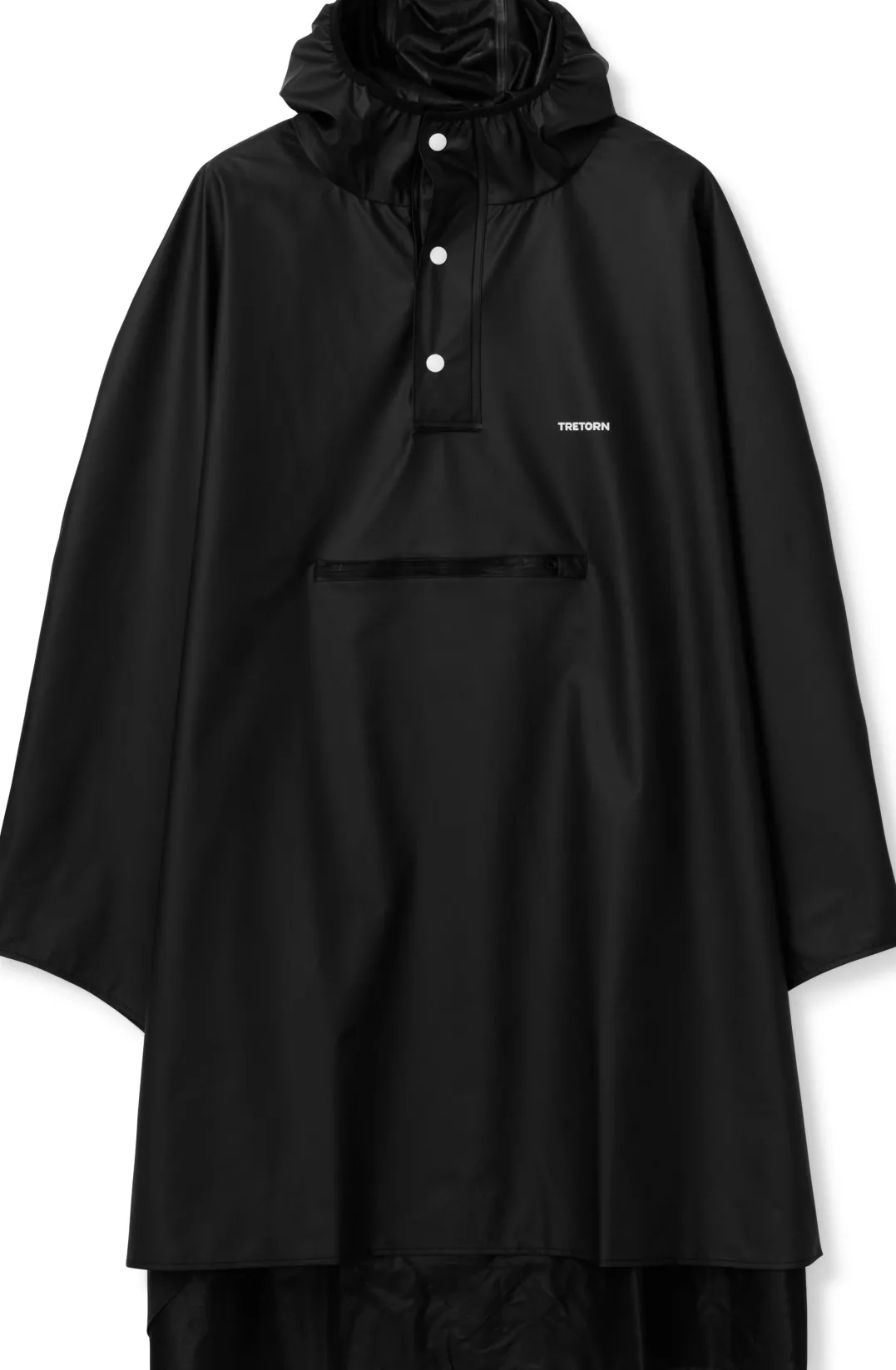 Tretorn PU Light Rainponcho Jet Black