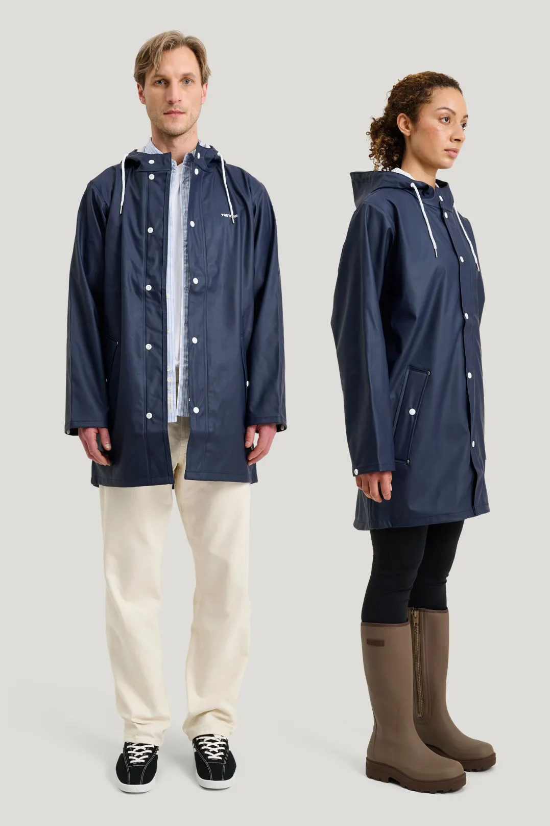 Tretorn Unisex Wings Rain Jacket Navy