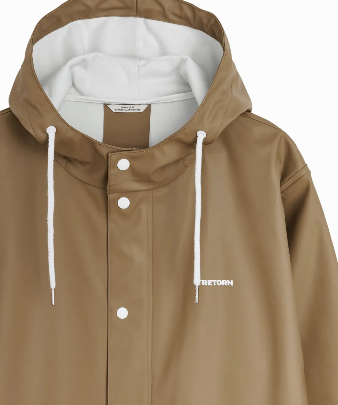 Tretorn Unisex Wings Rain Jacket Shitake