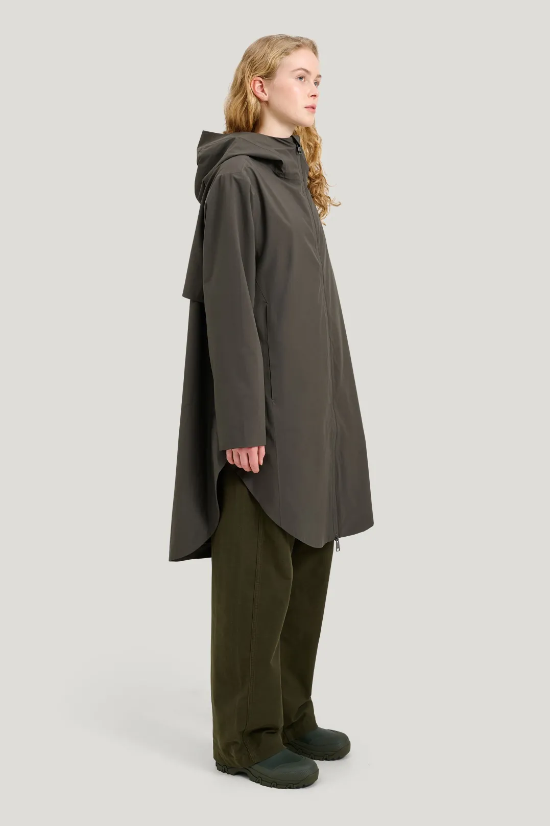 Tretorn Women's Way Poncho Parka Beluga