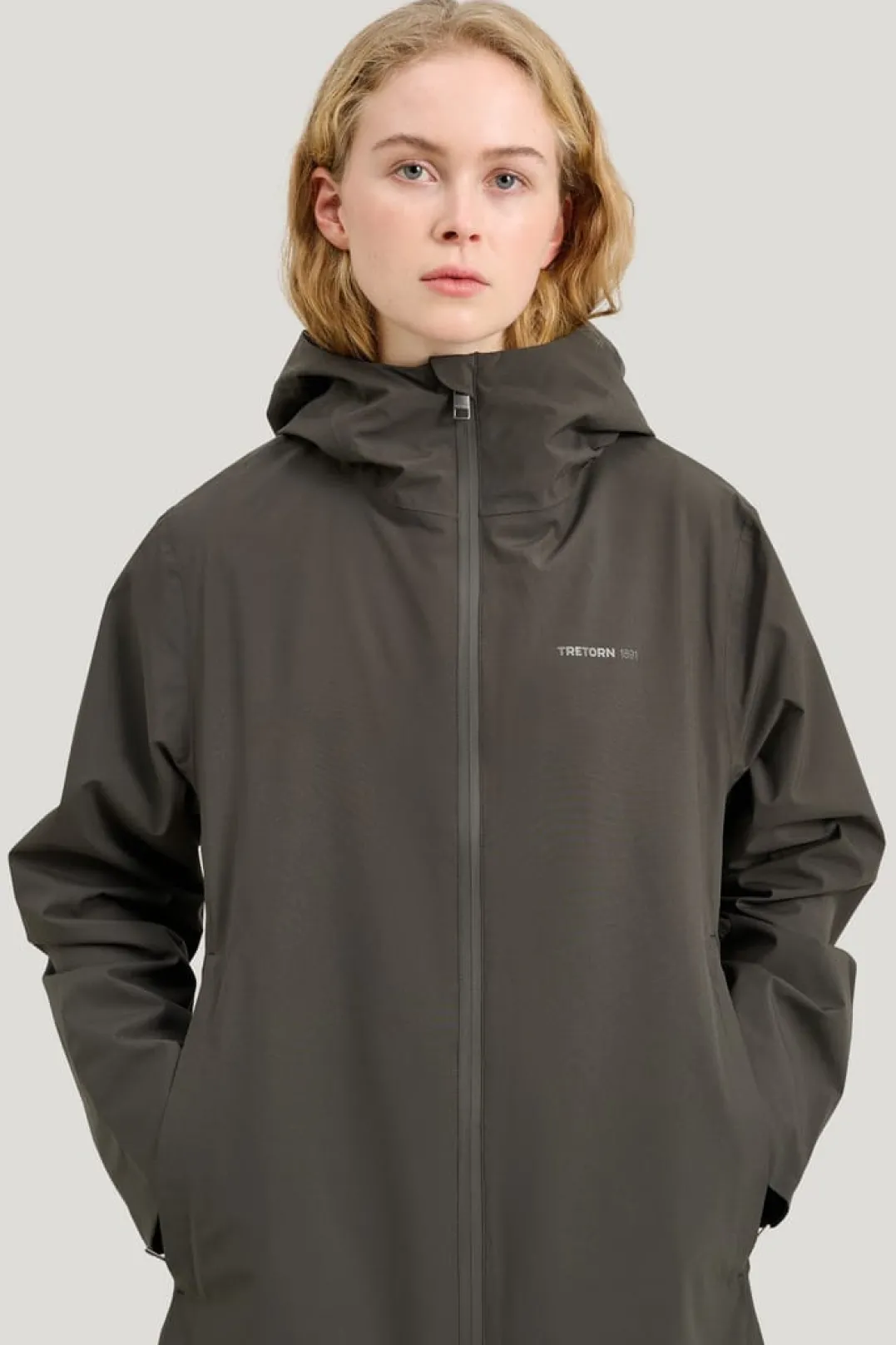 Tretorn Women's Way Poncho Parka Beluga