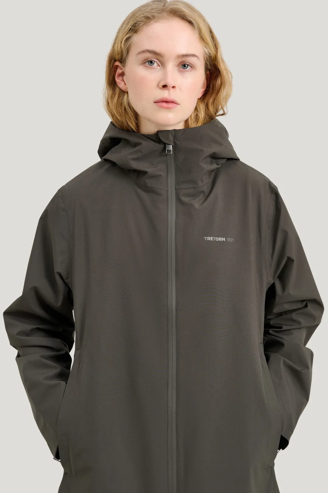 Tretorn Women's Way Poncho Parka Beluga