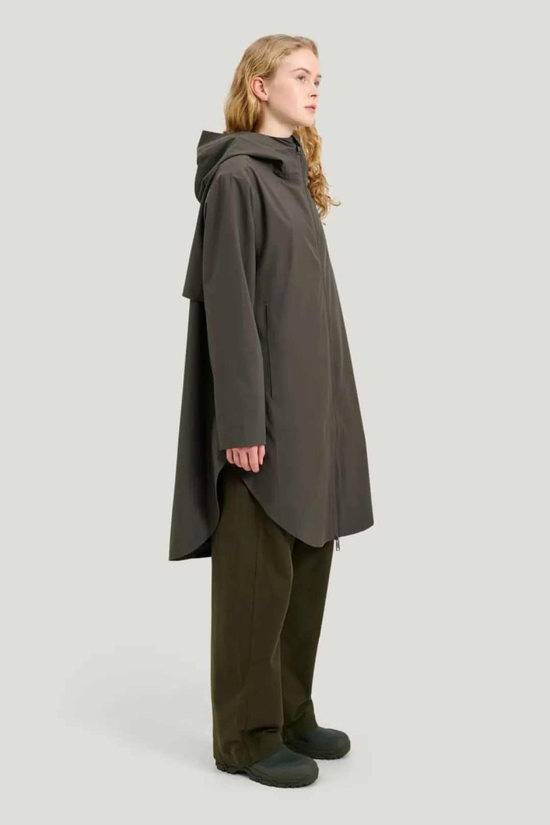 Tretorn Women's Way Poncho Parka Beluga