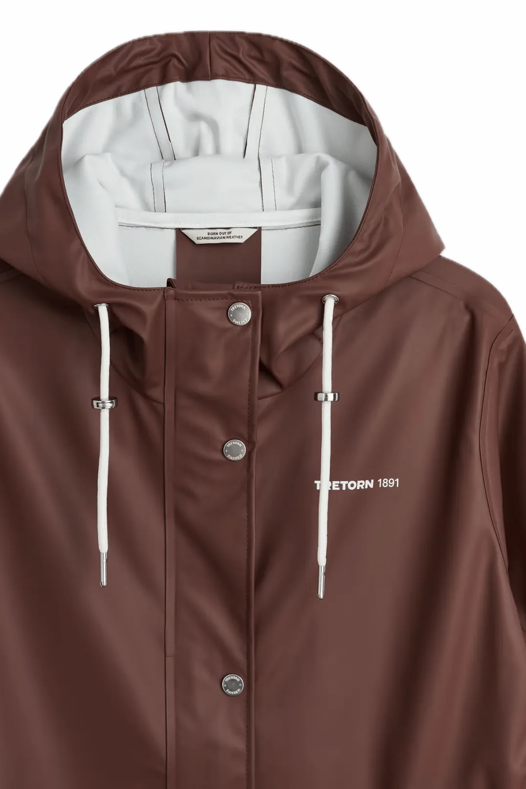 Tretorn Women's Wings A-Shape Rain Coat French Roast