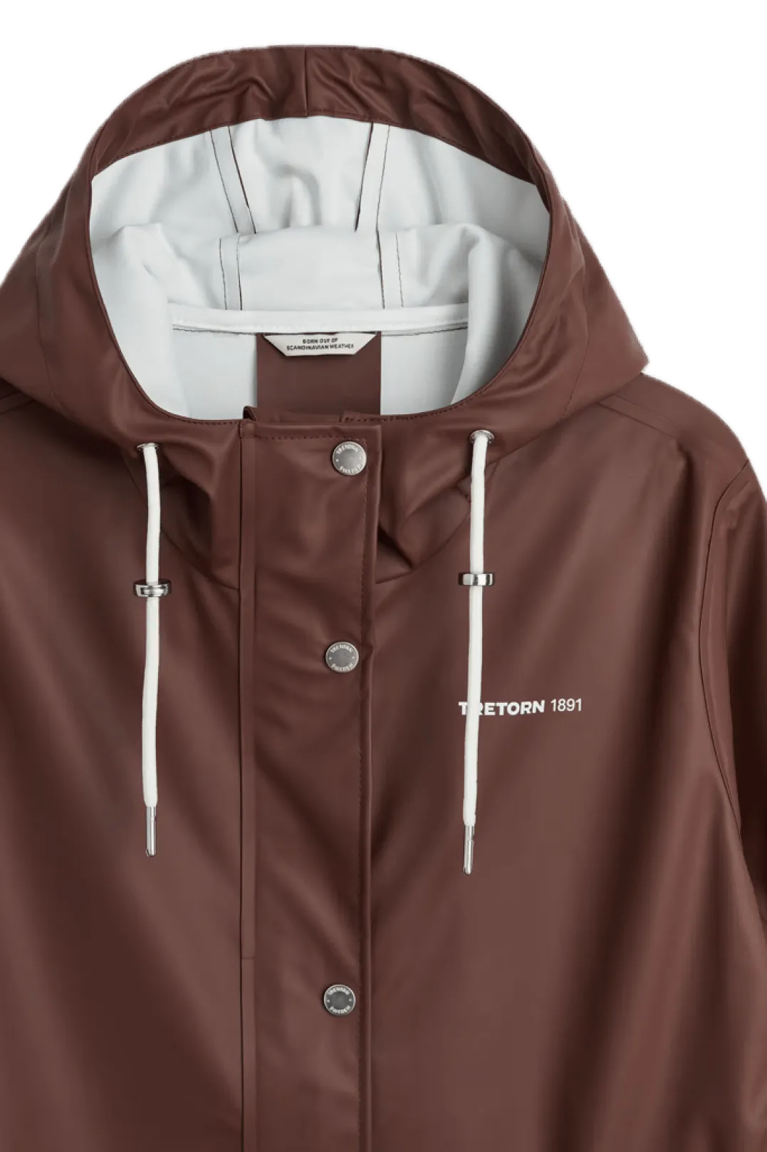 Tretorn Women's Wings A-Shape Rain Coat French Roast