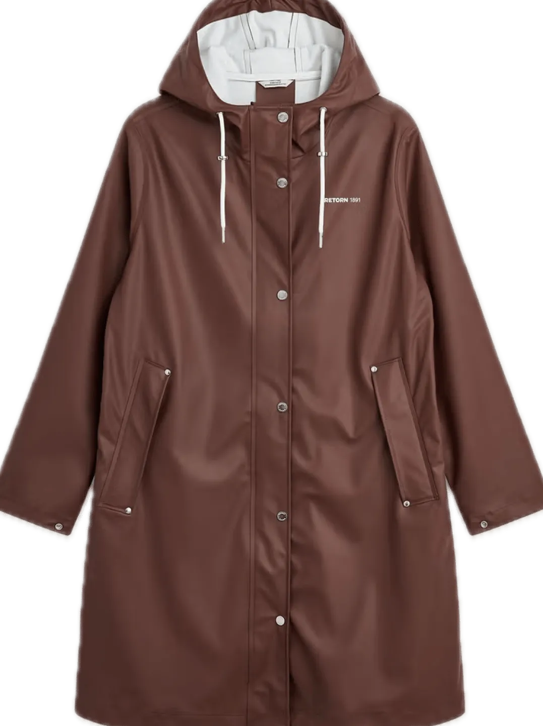 Tretorn Women's Wings A-Shape Rain Coat French Roast