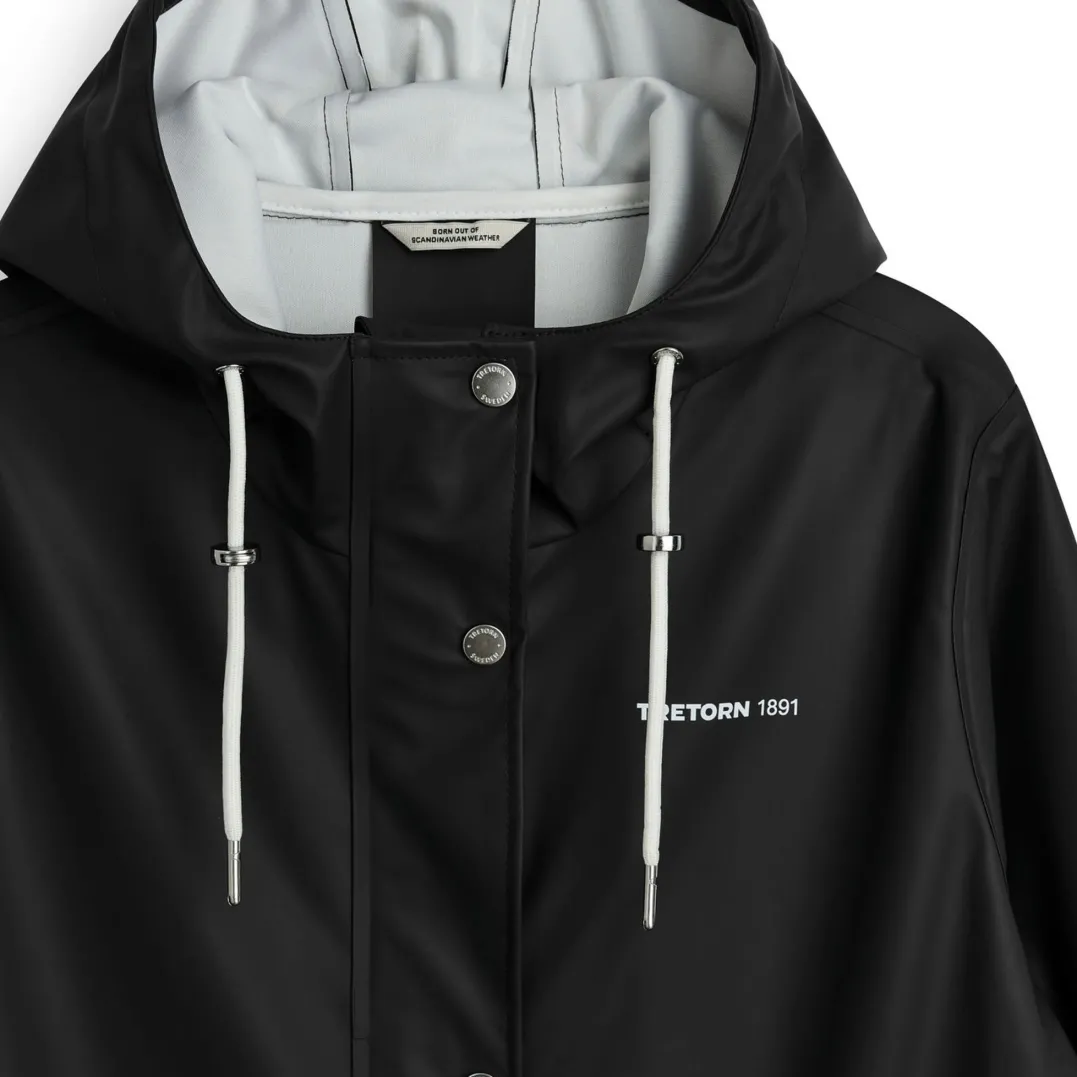 Tretorn Women's Wings A-Shape Rain Coat Black