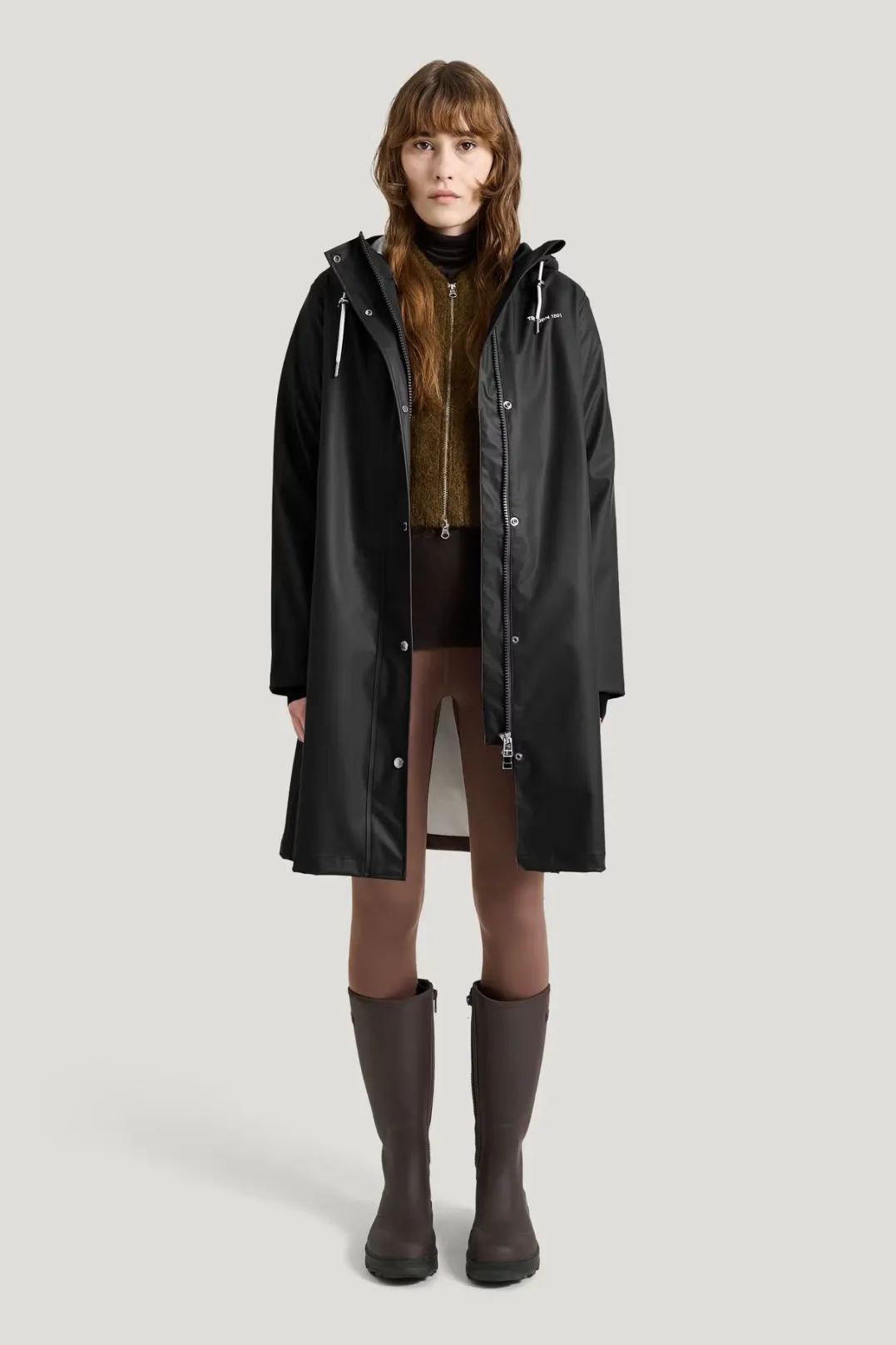 Tretorn Women's Wings A-Shape Rain Coat Black