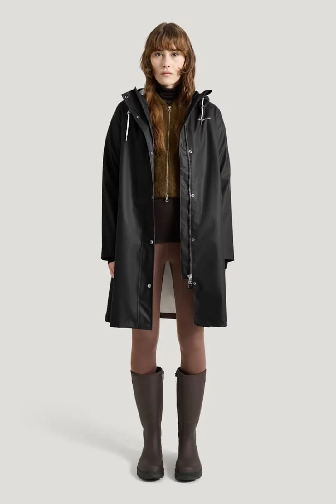 Tretorn Women's Wings A-Shape Rain Coat Black
