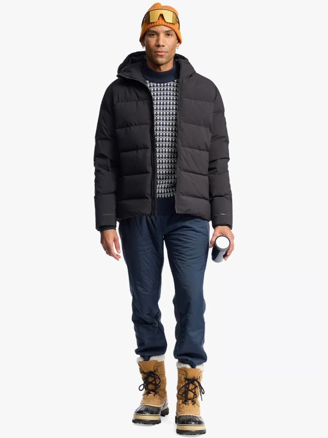 Twentyfour Aurora Dunjakke H Sort