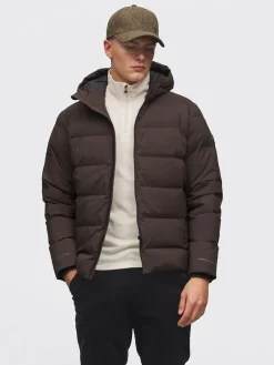 Twentyfour Aurora Dunjakke H Mørk Brun