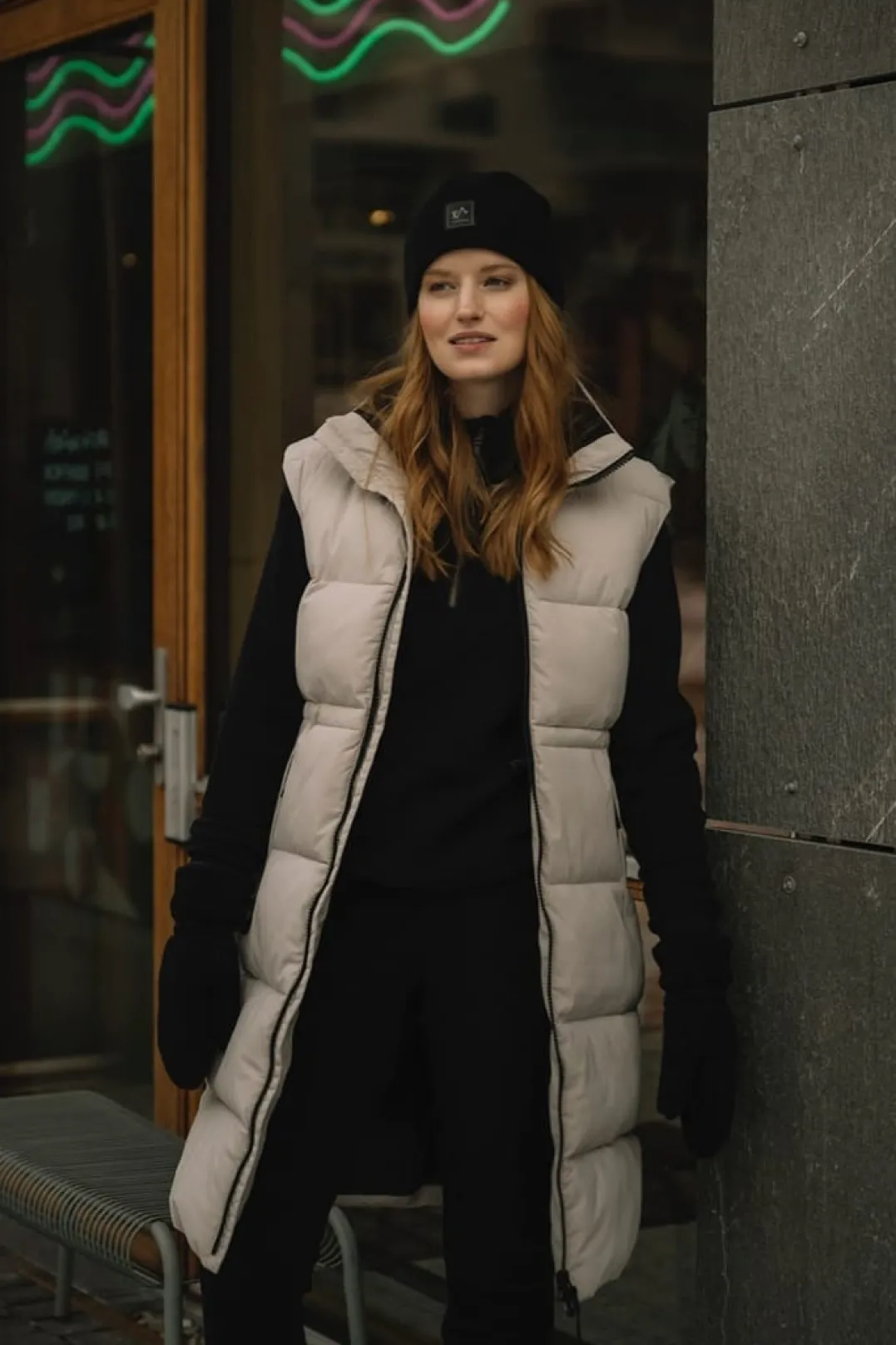 Twentyfour Mode Ada Vest D Varm Grå
