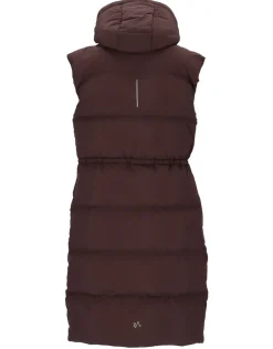Twentyfour Mode Eva Puffy Vest D Mørk Brun