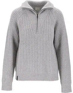 Twentyfour Mode Iris Hz Genser D Gråmelert