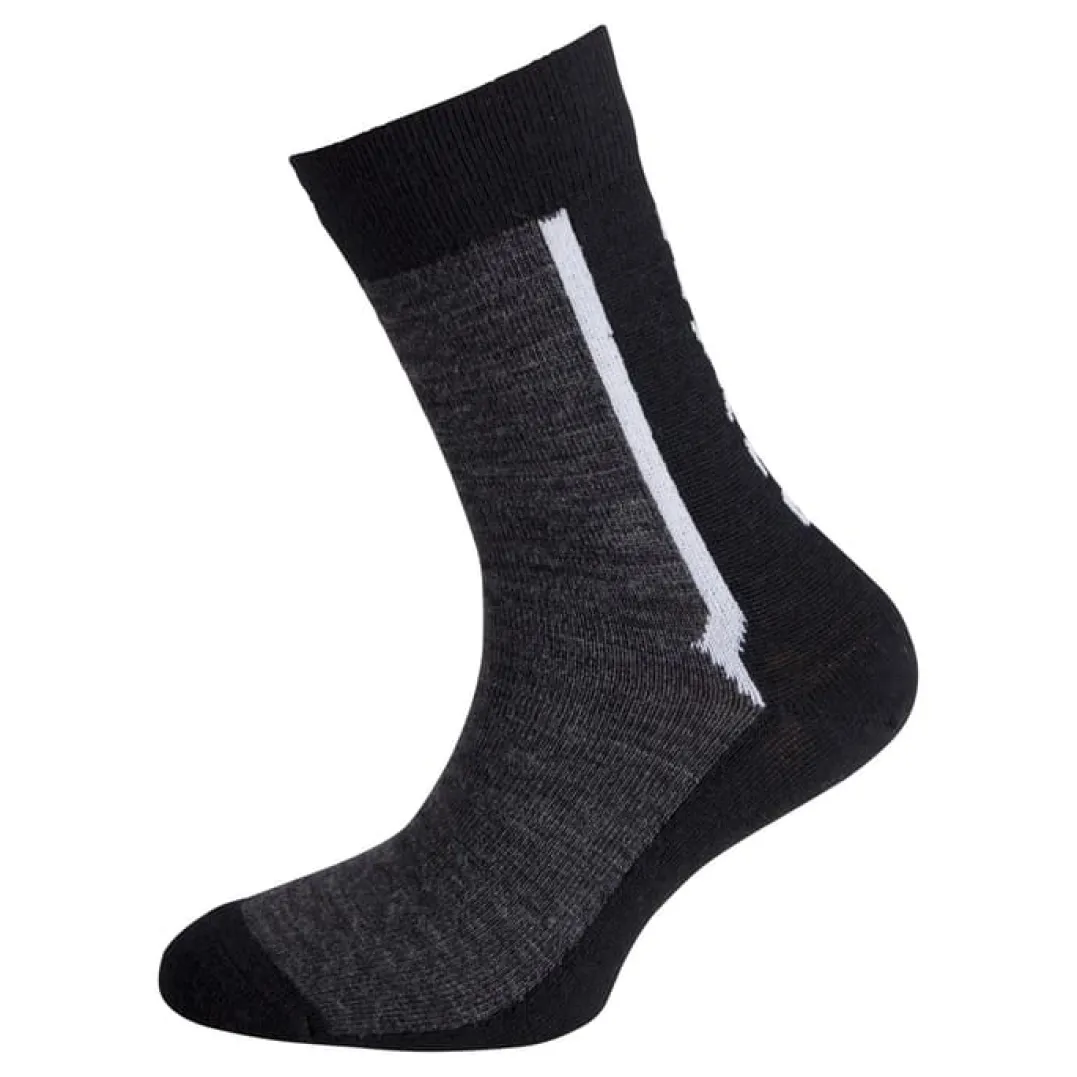 Ulvang Juniors' Ultra 2-pack Charcoal Melange/Black