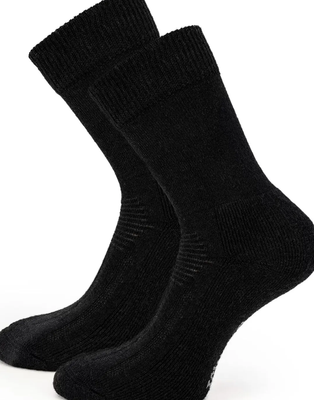 Ulvang Link Warm Crew Sock 2pk Black
