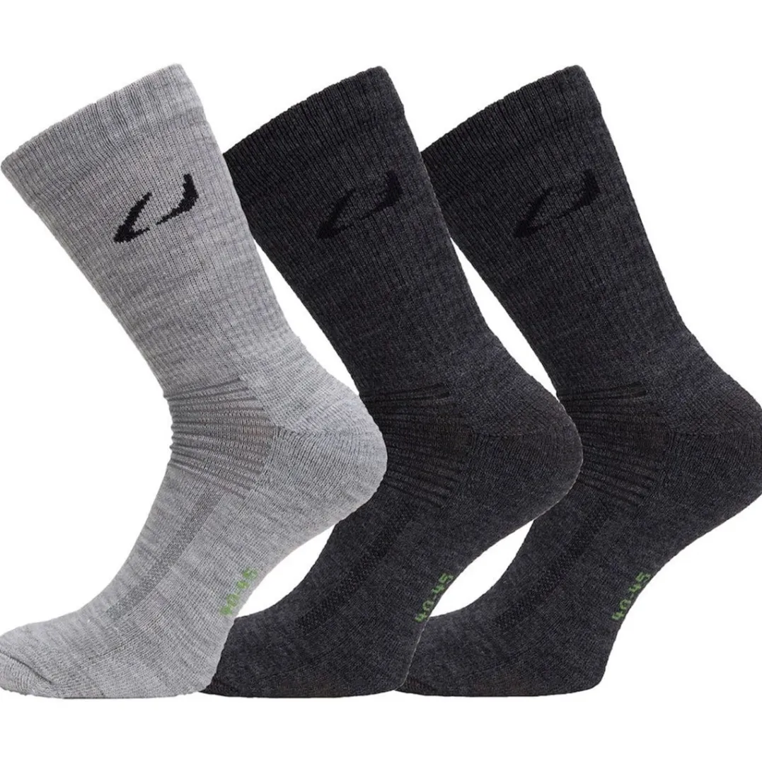 Ulvang Ulvang Allround 3pk Charcoal Melange/Grey Melange