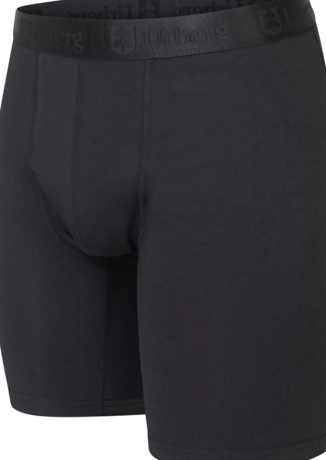 Urberg Bamboo Boxers Long Leg 7-Pack Men Black Beauty