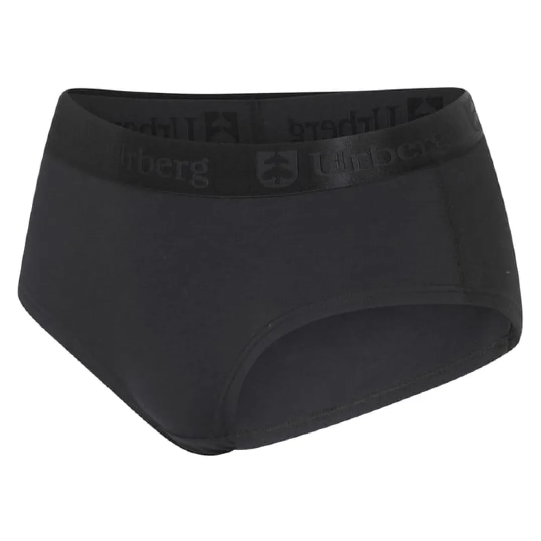 Urberg Bamboo Hipsters 3-Pack Wmn Black Beauty