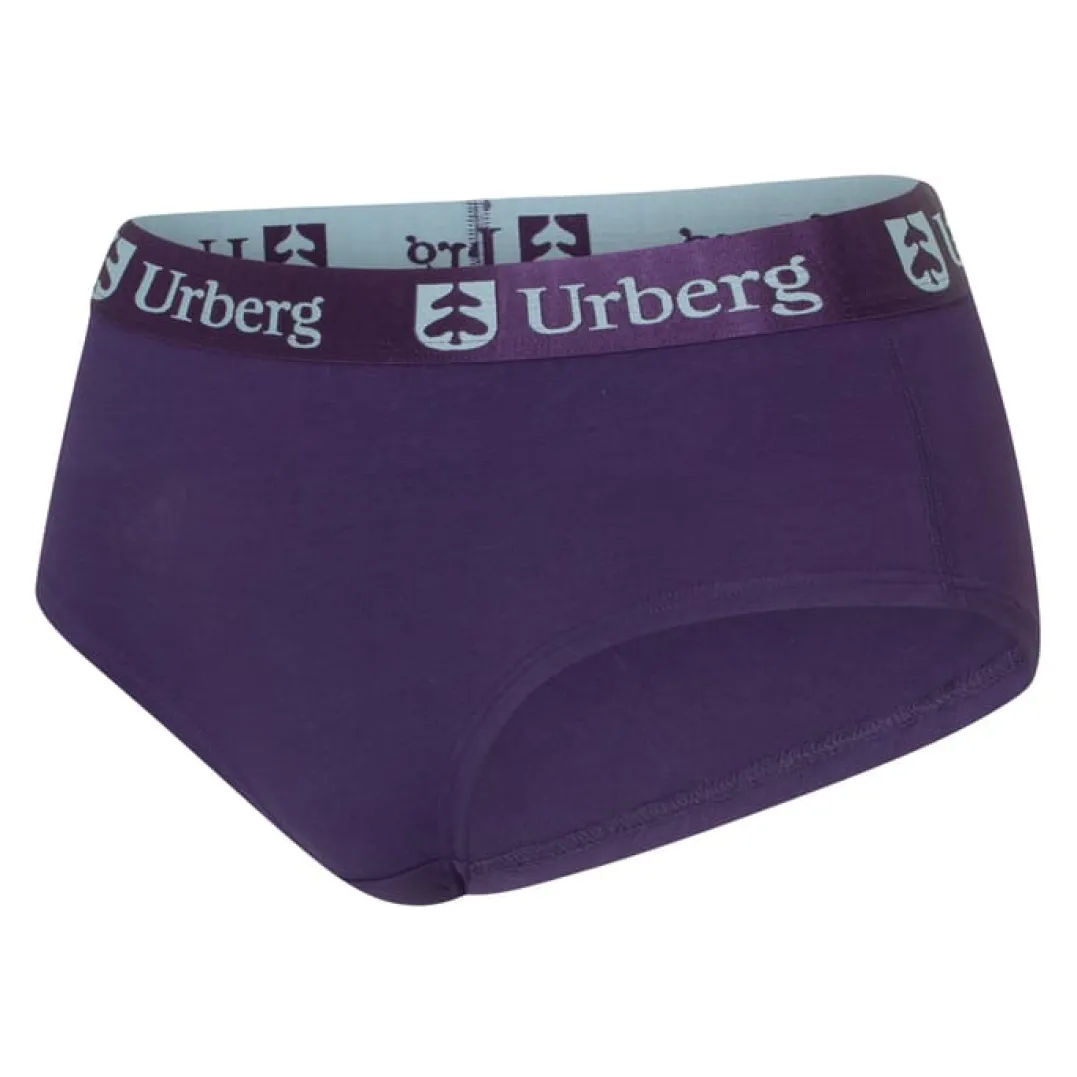 Urberg Bamboo Hipsters 3-Pack Wmn Black Beauty+bright White+grape