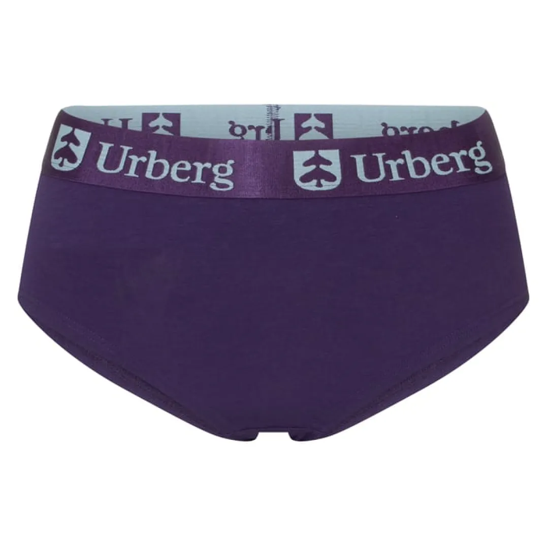 Urberg Bamboo Hipsters 3-Pack Wmn Black Beauty+bright White+grape