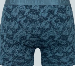 Urberg Bamboo Printed Boxers 3-Pack Men Mallard Blue Print + Black Beauty + Dark Navy