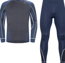 Urberg Base Layer Set Men Blue Nights