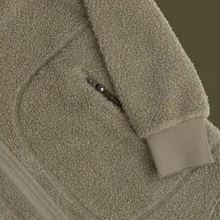 Urberg Bonded Pile Jacket Long Wmn Oil Green
