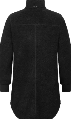 Urberg Bonded Pile Jacket Long Wmn Black Beauty