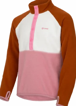 Urberg Colour Block Fleece Sweater Jr Fox Glove