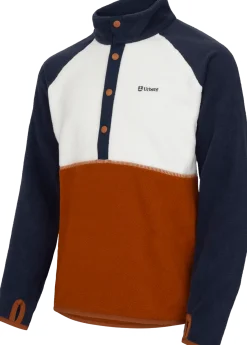 Urberg Colour Block Fleece Sweater Jr Mood Indigo