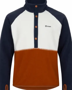 Urberg Colour Block Fleece Sweater Jr Mood Indigo