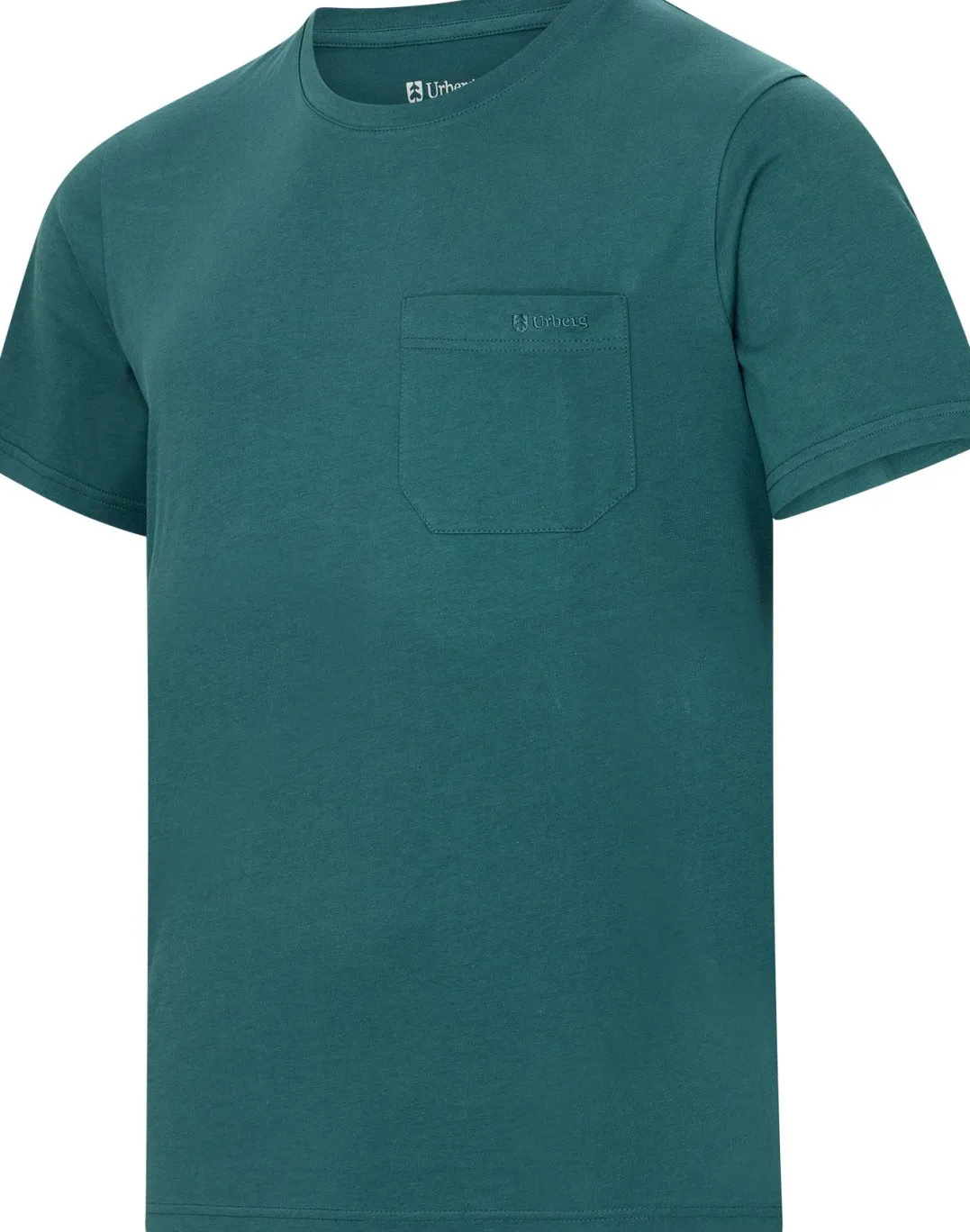 Urberg Cotton Pocket Tee Men Mediterranea