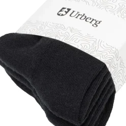 Urberg Every Day Merino Wool Sock 3p Adult Black Beauty
