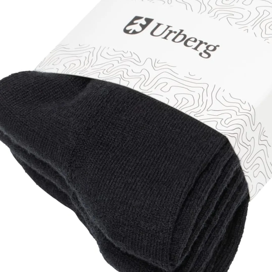 Urberg Every Day Merino Wool Sock 3p Adult Black Beauty