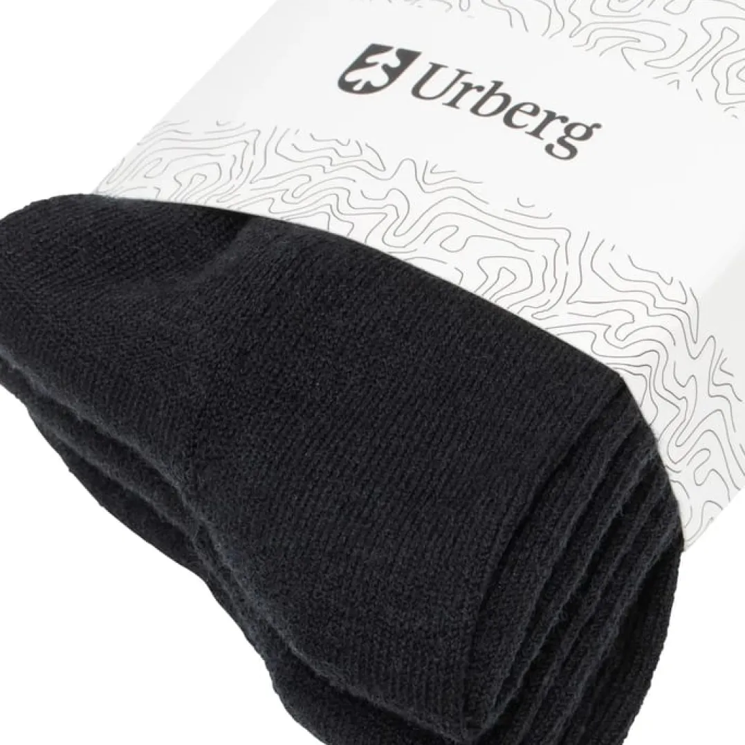 Urberg Every Day Merino Wool Sock 3p Adult Black Beauty