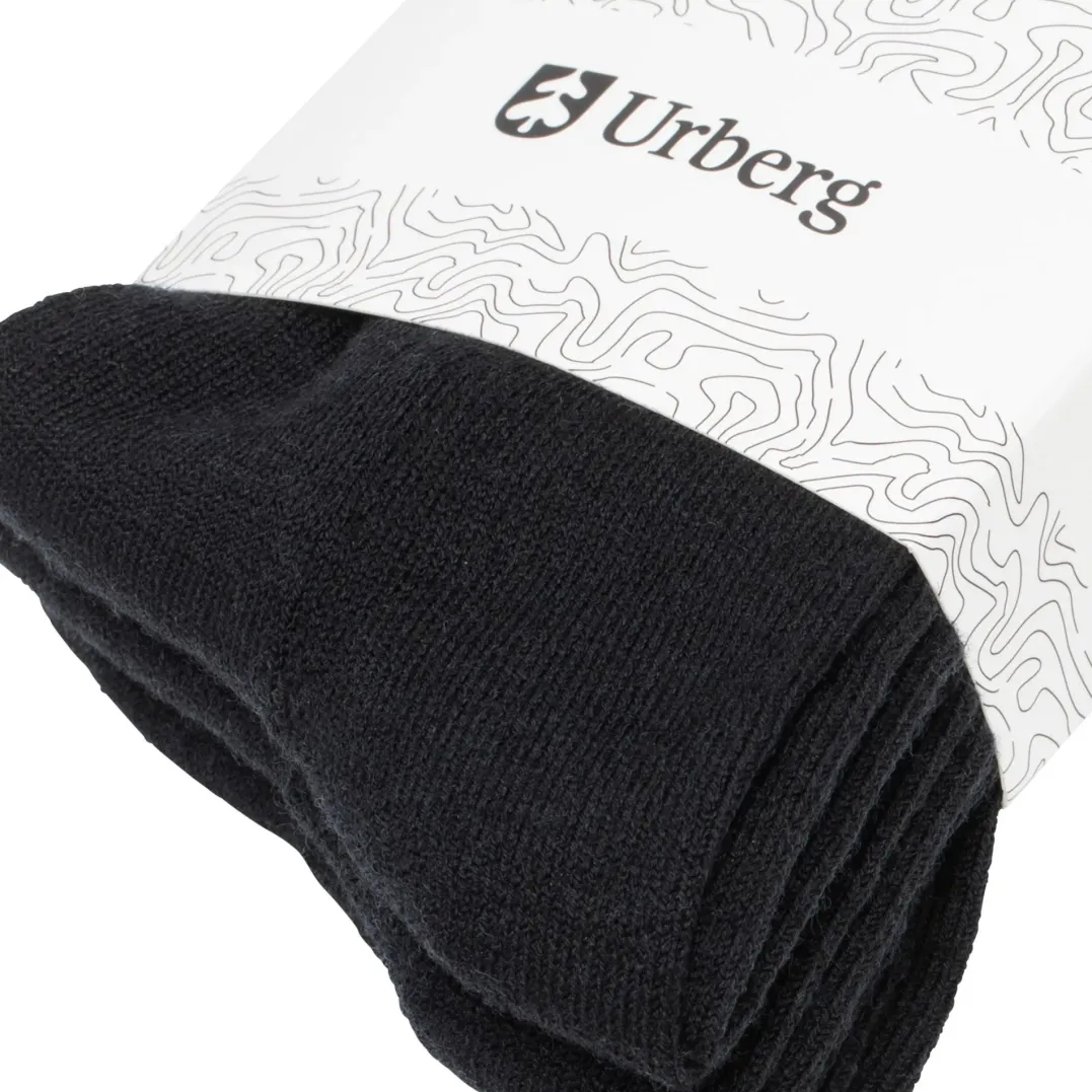 Urberg Every Day Merino Wool Sock 3p Adult Black Beauty