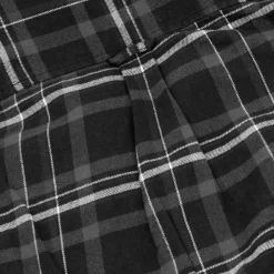 Urberg Flannel Ls W Strap Shirt Wmn Black Beauty