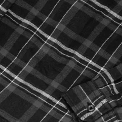 Urberg Flannel Ls W Strap Shirt Wmn Black Beauty