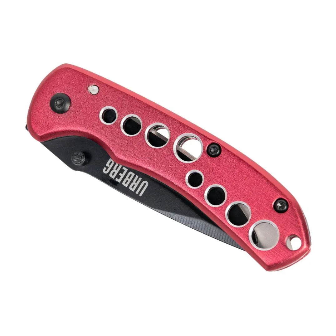 Urberg Flip Knife Red
