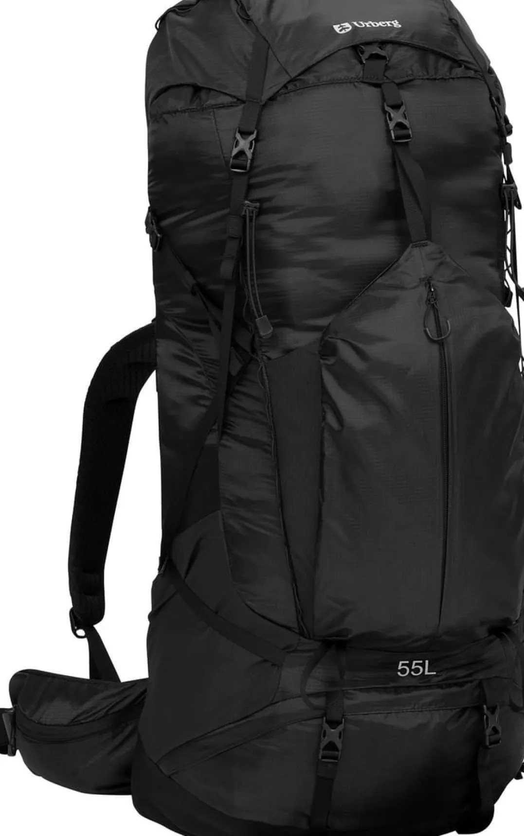 Urberg Hiking Backpack 55L Black