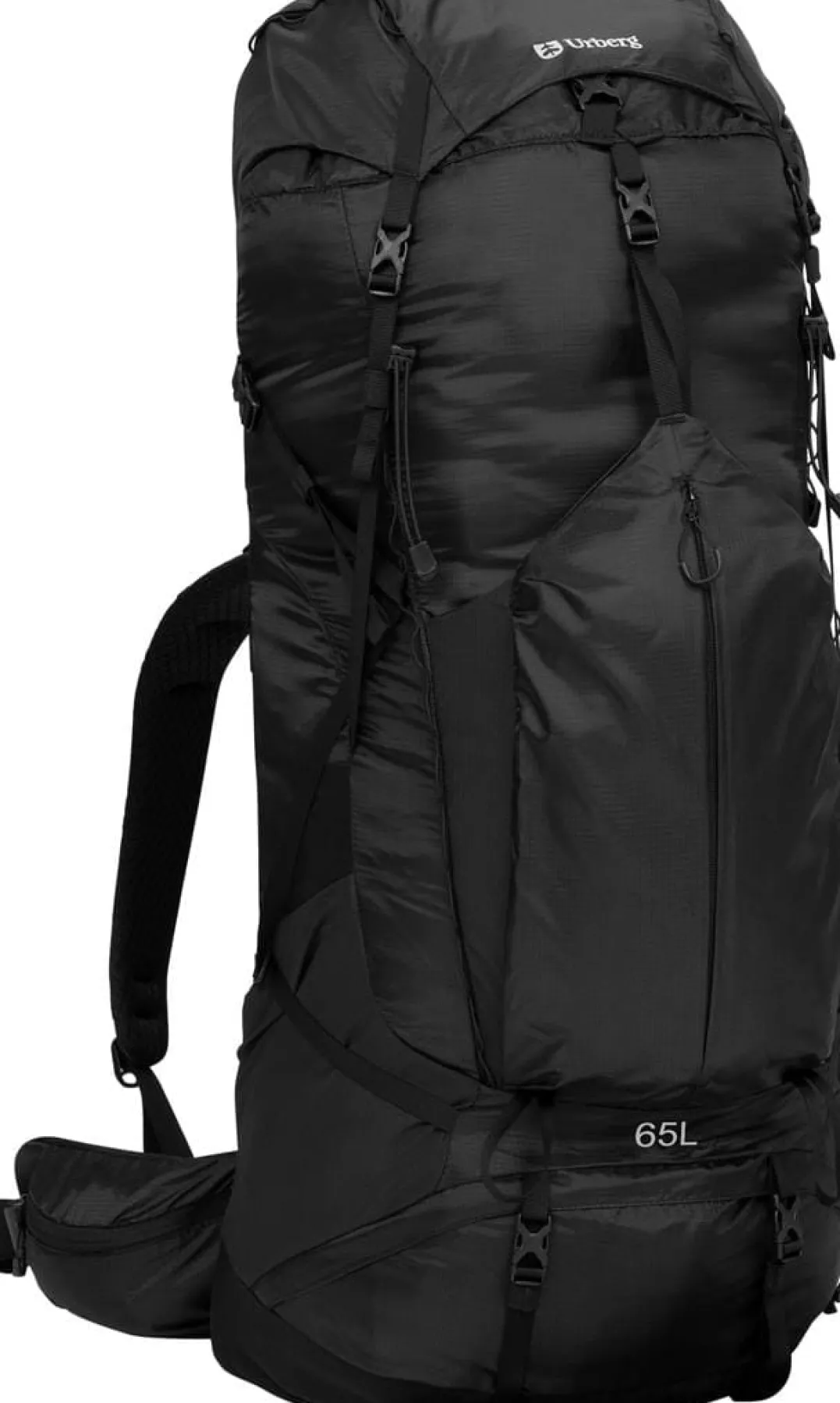 Urberg Hiking Backpack 65L Black