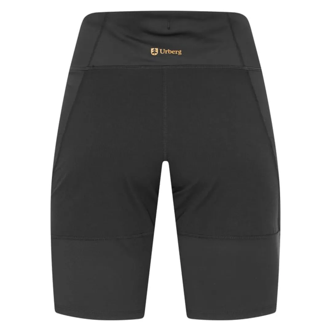 Urberg Hiking Short Tights 2.0 Wmn Black Beauty