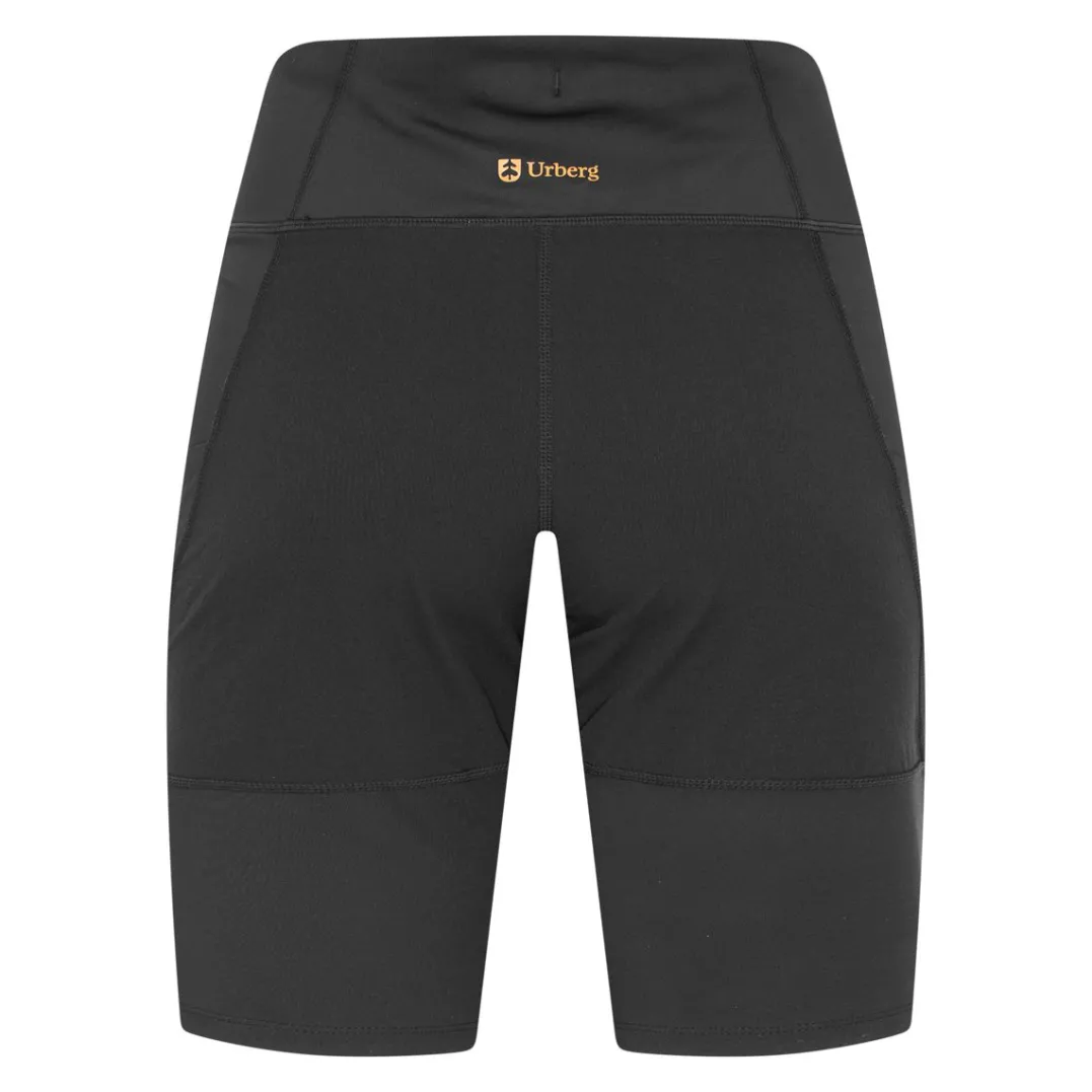 Urberg Hiking Short Tights 2.0 Wmn Black Beauty